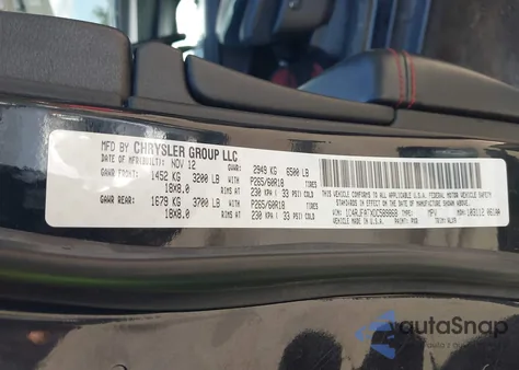 2013 Jeep Grand Cherokee Laredo Trailhawk z USA, uszkodzony, nr VIN 1C4RJFATXDC589868